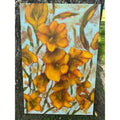 Original Oil Painting Abstract Floral Day Lilies Wall Art Decor 24X36 Inches OOAK