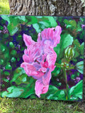 Original Oil Painting 'Opening into the Dusk' 12X12 inches on Gallery-Wrapped Canvas