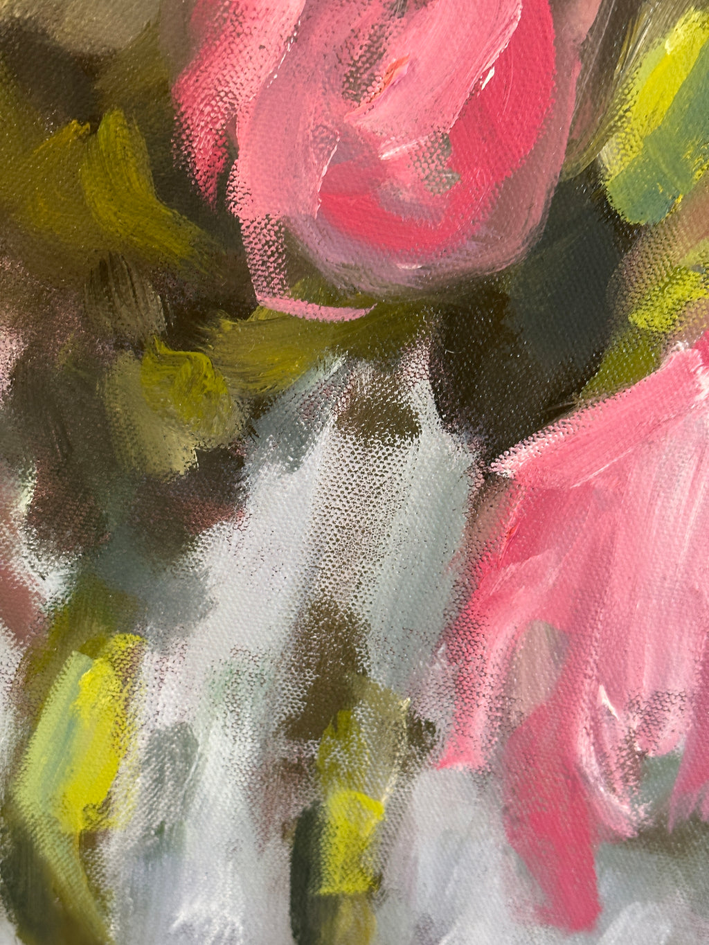 Oil on Canvas 18x24 inches, 'Greeting Spring #1'