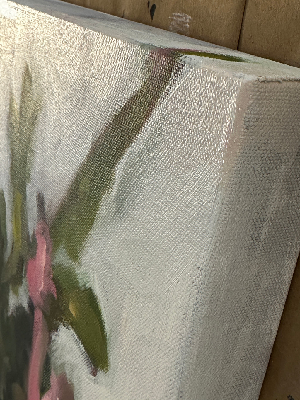 Oil on Canvas 18x24 inches, 'Greeting Spring #1'